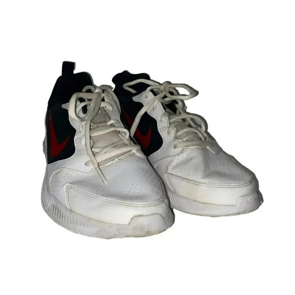 Nike Todos mens 9 white black + red sneakers - Picture 6 of 9